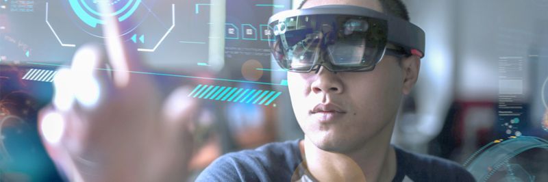 Symbolfoto für Mixed Reality in Produktionsumgebungen