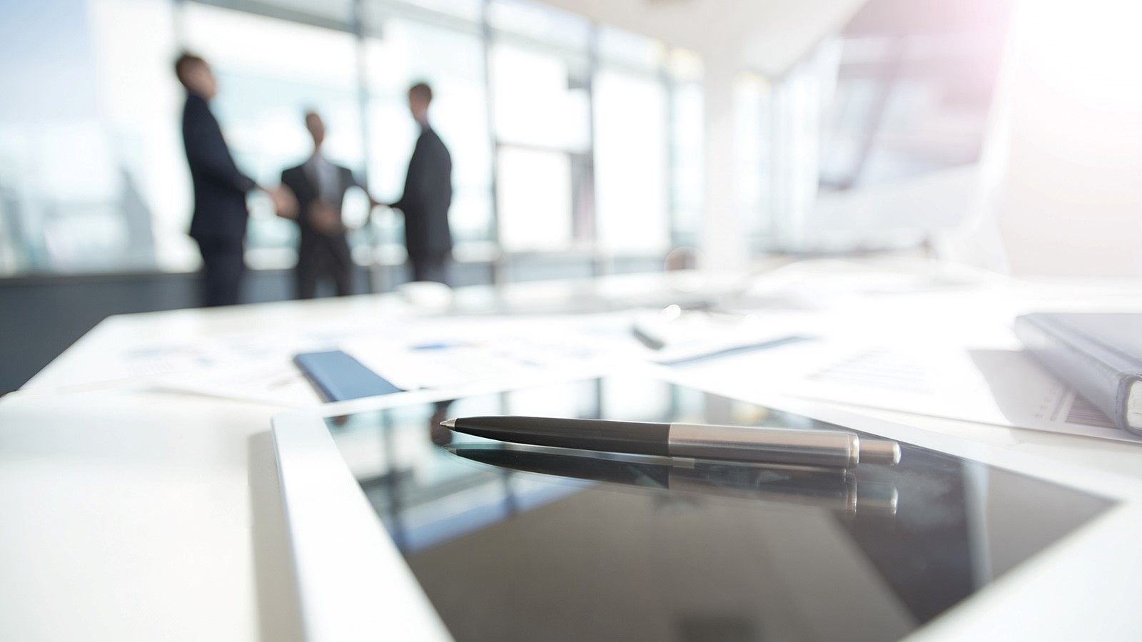 Symbolfoto für hybride und moderne Büroarbeitswelten