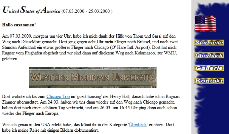 1999 – Erste digitale Spuren