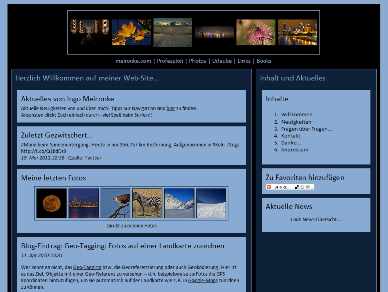 2008–2009 – Web 2.0 und Aggregation